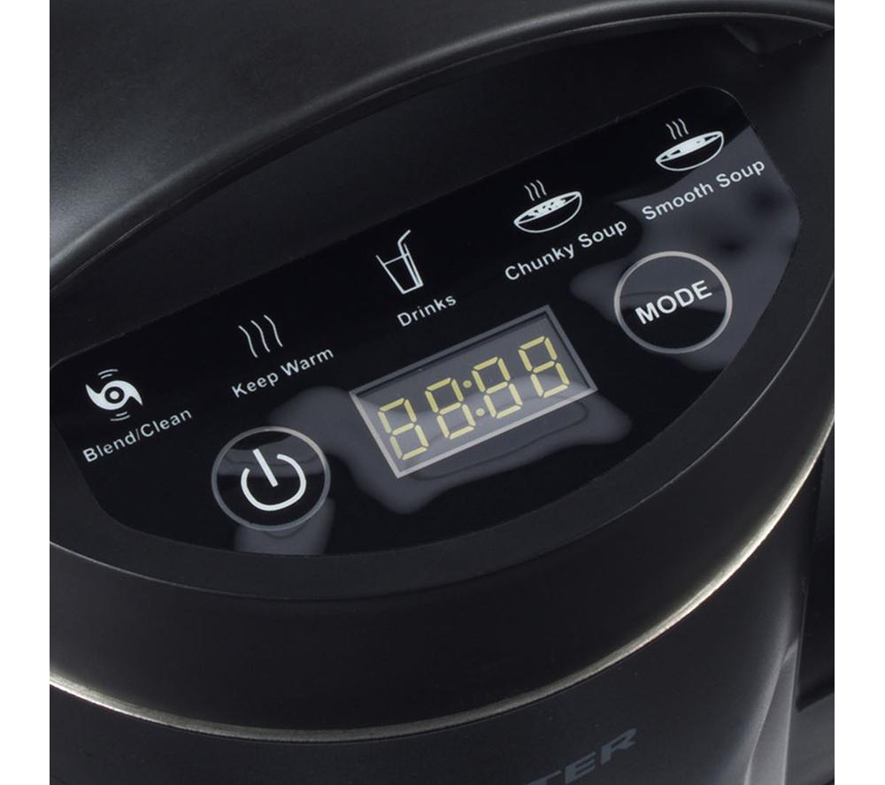 SALTER EK6358M Kuro Digital Soup & Smoothie Maker - Black image number 7 of 7