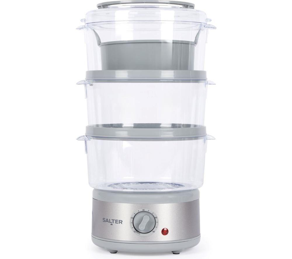 Salter Aspen Ek6351mms Steamer - Grey