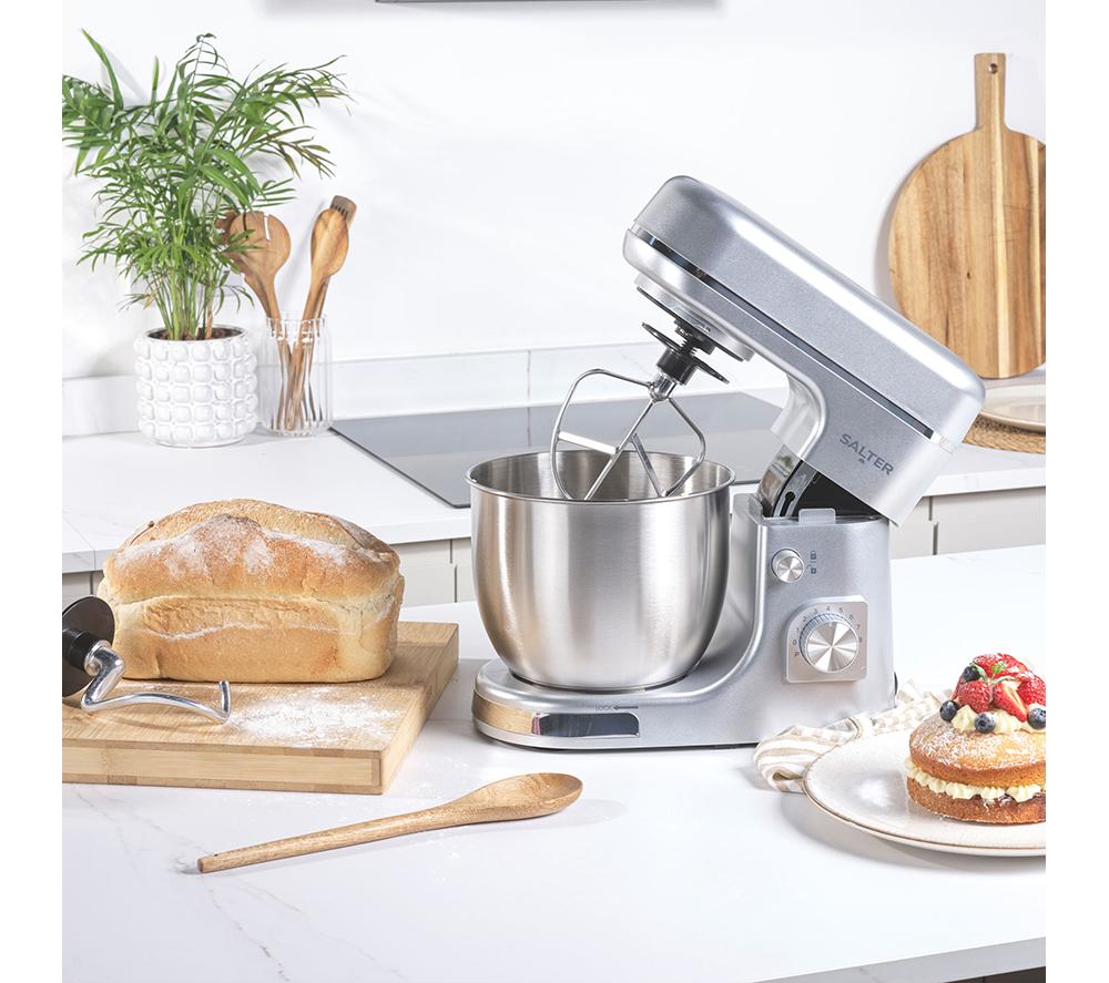 SALTER Aspen EK6147MMS Stand Mixer - Silver image number 3 of 7