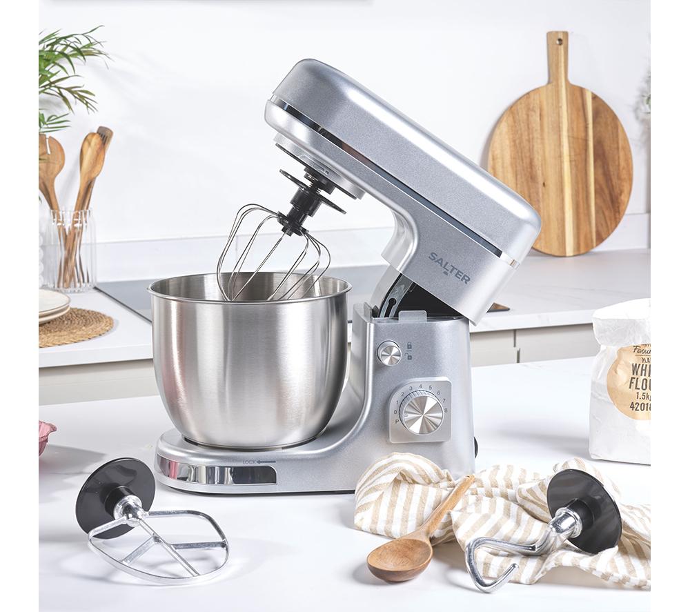 SALTER Aspen EK6147MMS Stand Mixer - Silver image number 4 of 7