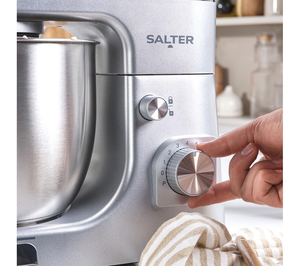 SALTER Aspen EK6147MMS Stand Mixer - Silver image number 5 of 7