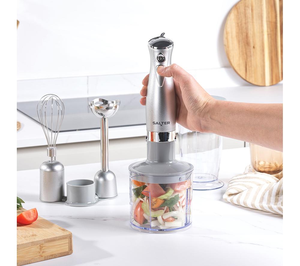 SALTER Aspen EK6354MMS Hand Blender - Silver image number 3 of 6