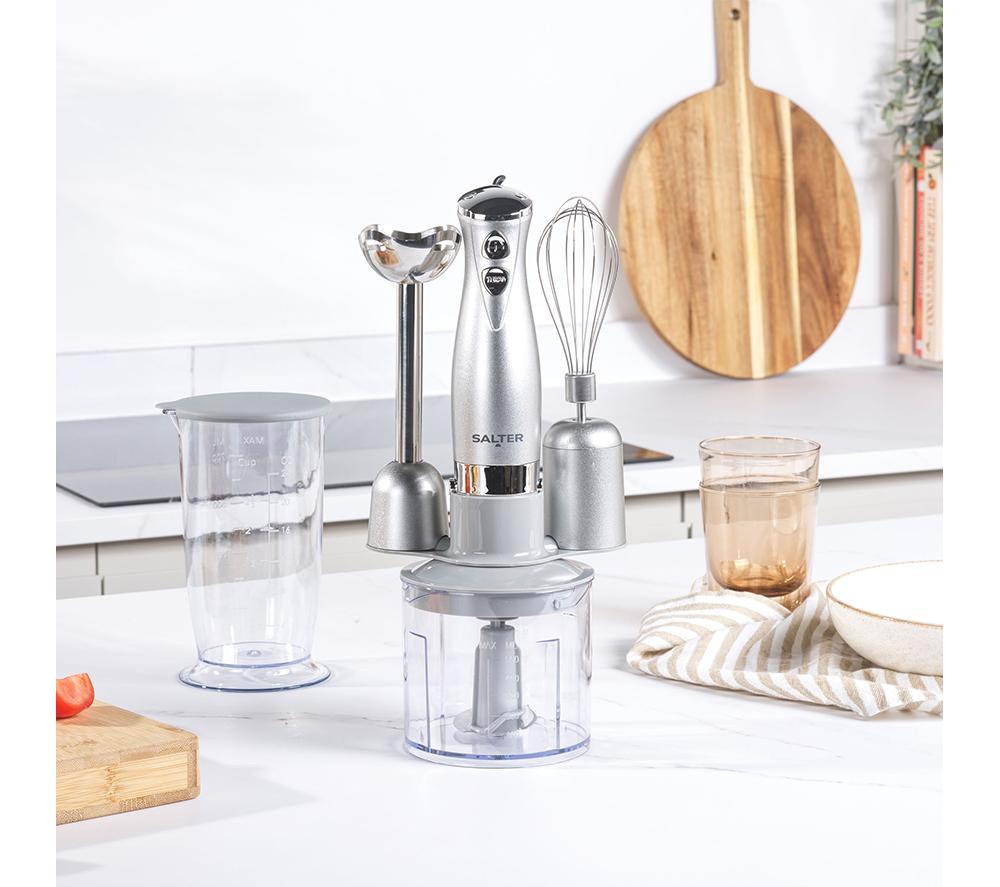 SALTER Aspen EK6354MMS Hand Blender - Silver image number 4 of 6