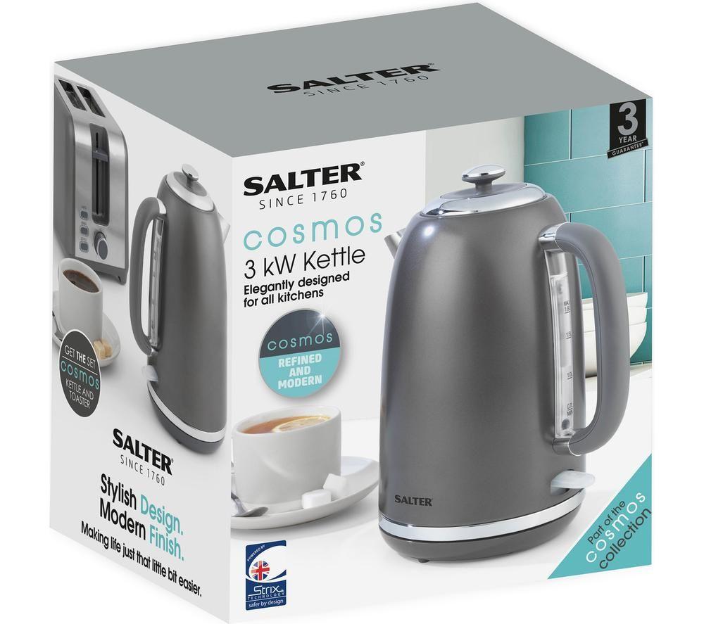SALTER Cosmos EK4535 Jug Kettle - Grey image number 8 of 9