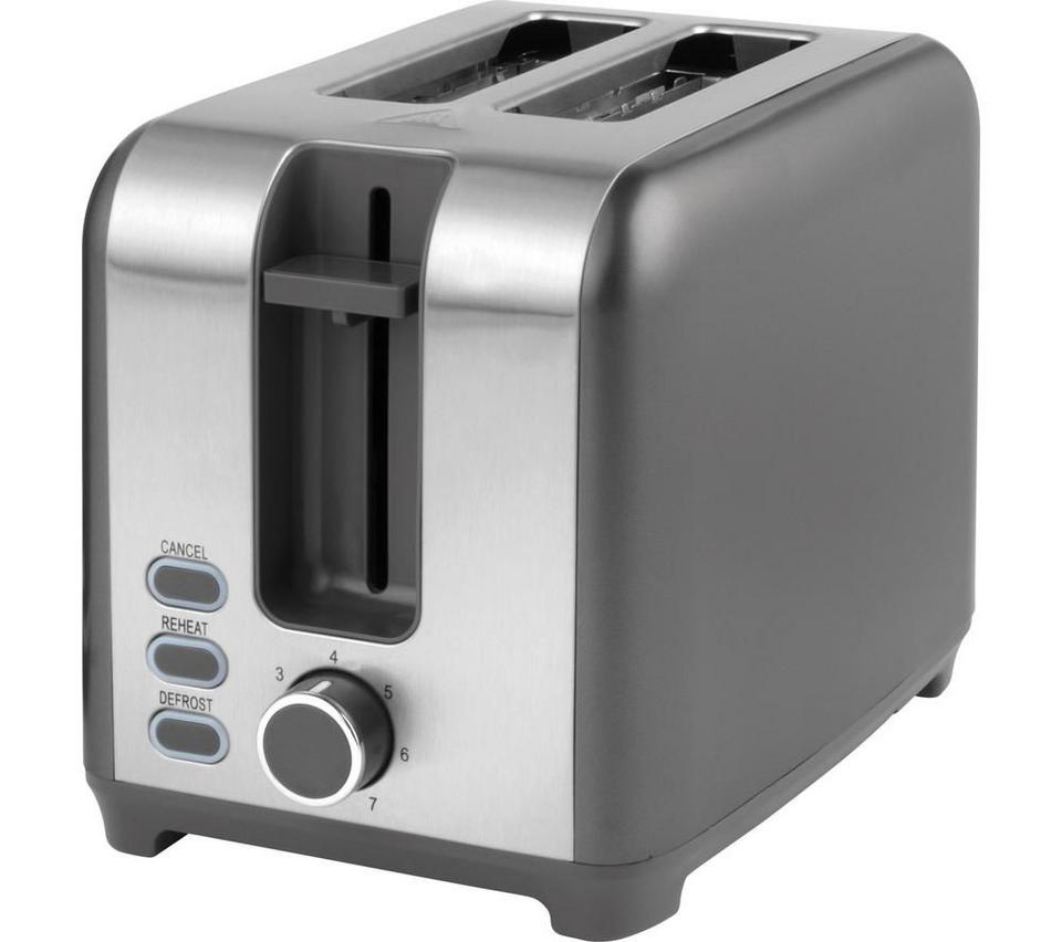 SALTER Cosmos EK4536 2-Slice Toaster - Grey
