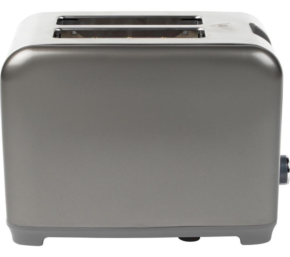 SALTER Cosmos EK4536 2-Slice Toaster - Grey image number 4 of 9