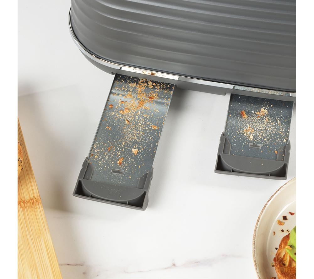 SALTER EK5743GRY 4-Slice Toaster - Grey image number 6 of 6
