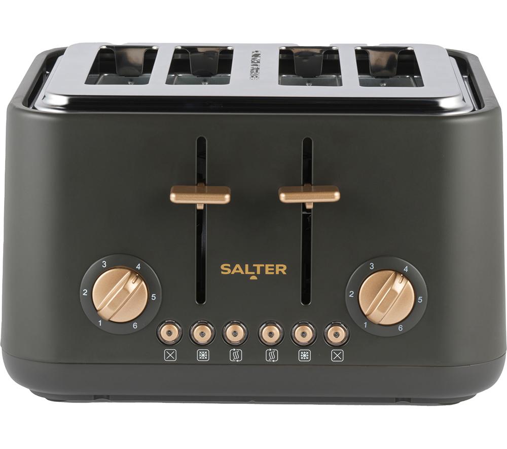 Buy SALTER EK5823CB 4 Slice Toaster Charcoal Currys