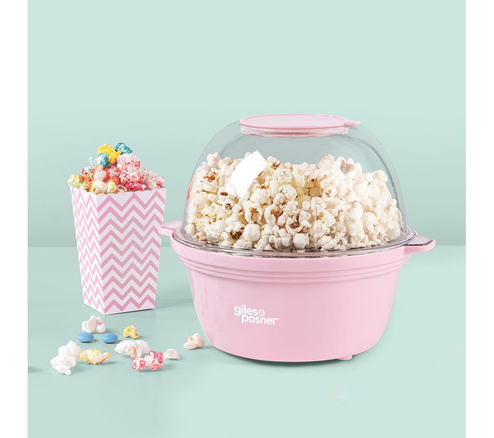 GILES & POSNER EK6224GSPNK Popcorn Maker - Pink image number 2 of 8