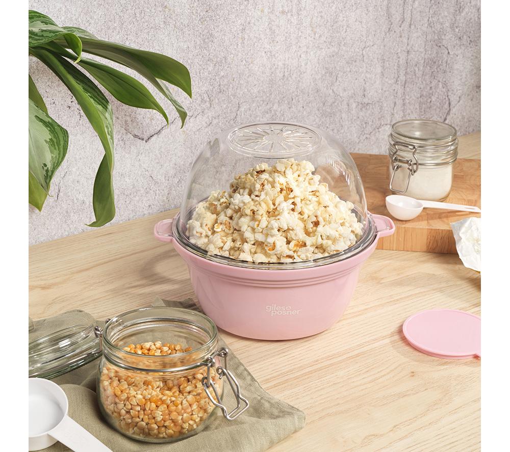 GILES & POSNER EK6224GSPNK Popcorn Maker - Pink image number 3 of 8