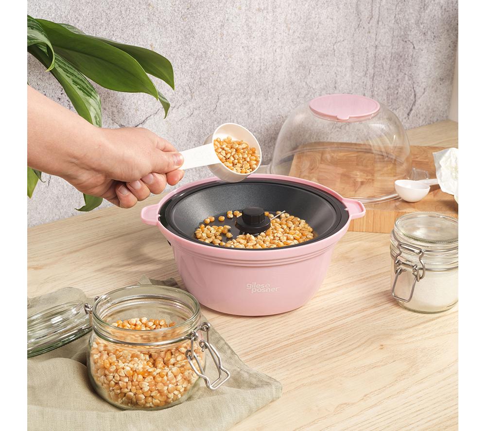 GILES & POSNER EK6224GSPNK Popcorn Maker - Pink image number 4 of 8