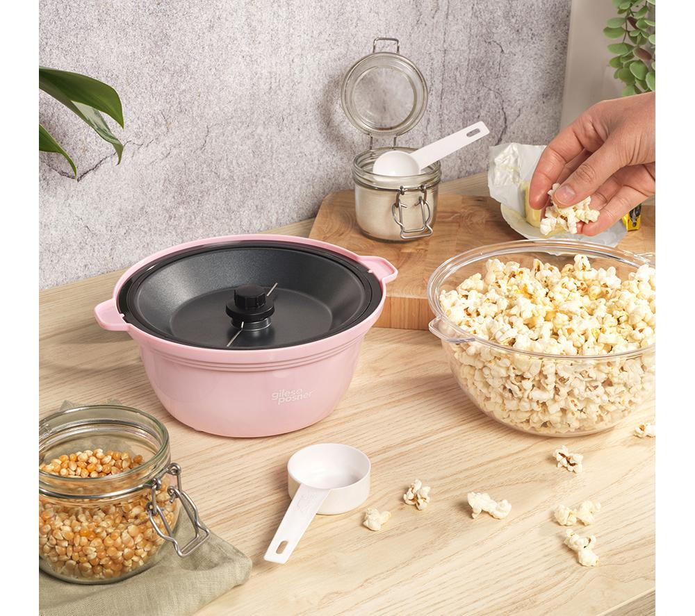 GILES & POSNER EK6224GSPNK Popcorn Maker - Pink image number 8 of 8