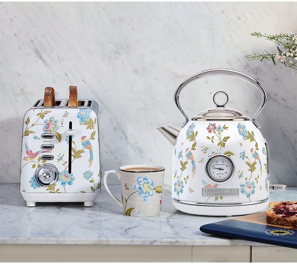 LAURA ASHLEY VQSBPKK336LAEW Traditional Kettle - Elveden White image number 2 of 7
