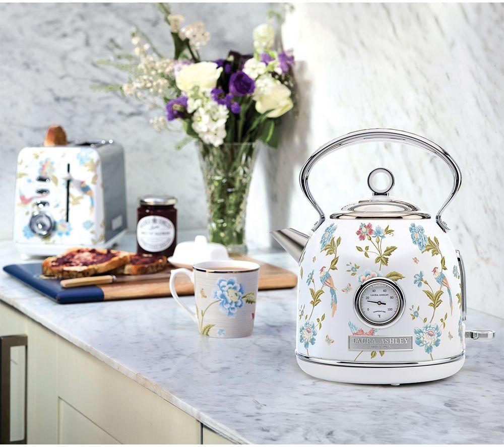LAURA ASHLEY VQSBPKK336LAEW Traditional Kettle - Elveden White image number 3 of 7