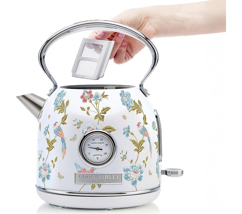 LAURA ASHLEY VQSBPKK336LAEW Traditional Kettle - Elveden White image number 6 of 7