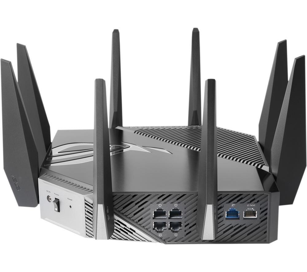 ASUS ROG Rapture GT-AXE11000 WiFi Router - AXE 11000, Tri-band image number 6 of 7