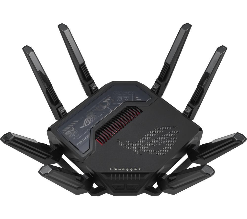 ASUS ROG Rapture GT-BE98 WiFi Cable & Fibre Router - BE 25000, Quad-band image number 12 of 19