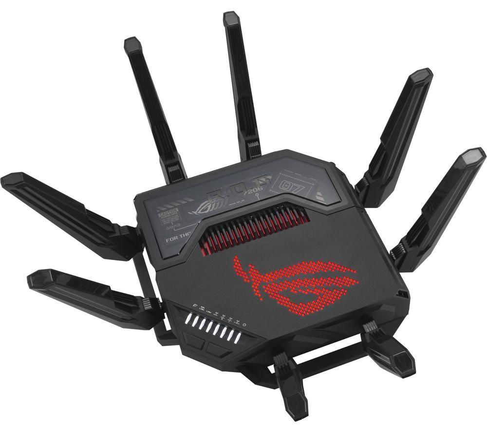 ASUS ROG Rapture GT-BE98 WiFi Cable & Fibre Router - BE 25000, Quad-band image number 16 of 19