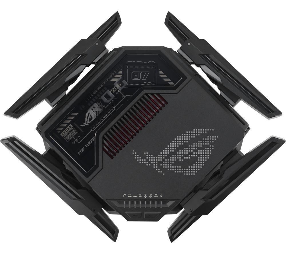 ASUS ROG Rapture GT-BE98 WiFi Cable & Fibre Router - BE 25000, Quad-band image number 18 of 19