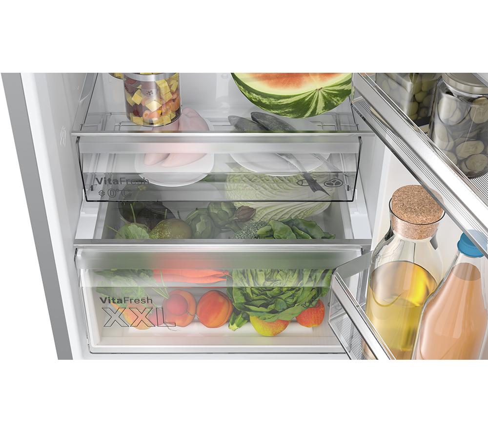 BOSCH Series 4 KGN392LBFG 70/30 Fridge Freezer - Inox image number 5 of 11