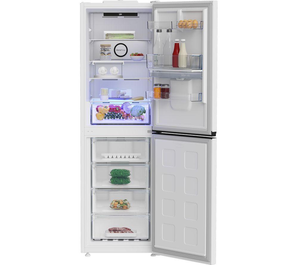 BEKO HarvestFresh AeroFlow CNG4692DVW 50/50 Fridge Freezer - White image number 3 of 3