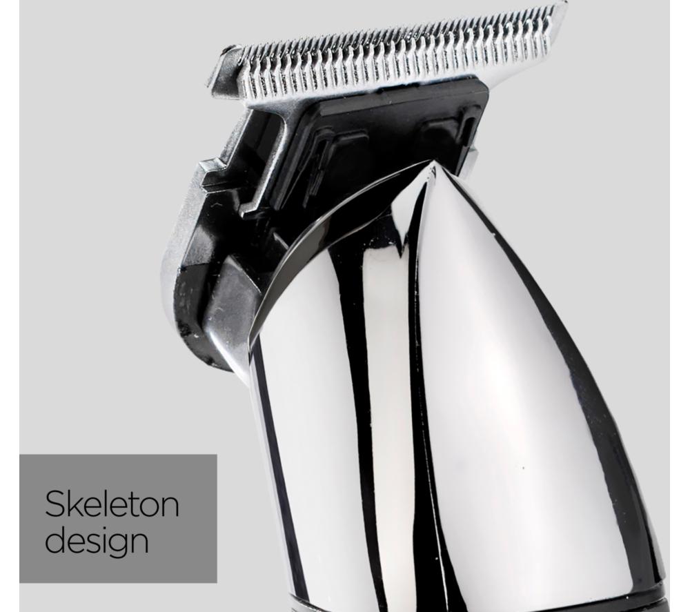 BABYLISS Super-X Metal Series Wet & Dry Beard Trimmer - Black & Grey image number 5 of 11