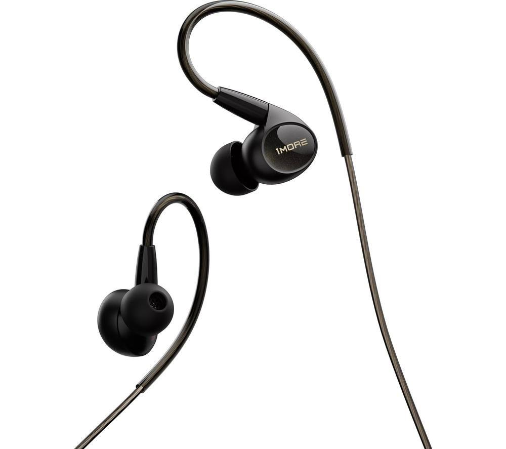 1MORE Penta Driver Earphones - Black, Black
