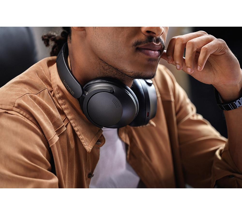 1MORE SonoFlow - Auriculares Bluetooth con cancelación activa de ruido y LDAC, tiempo de