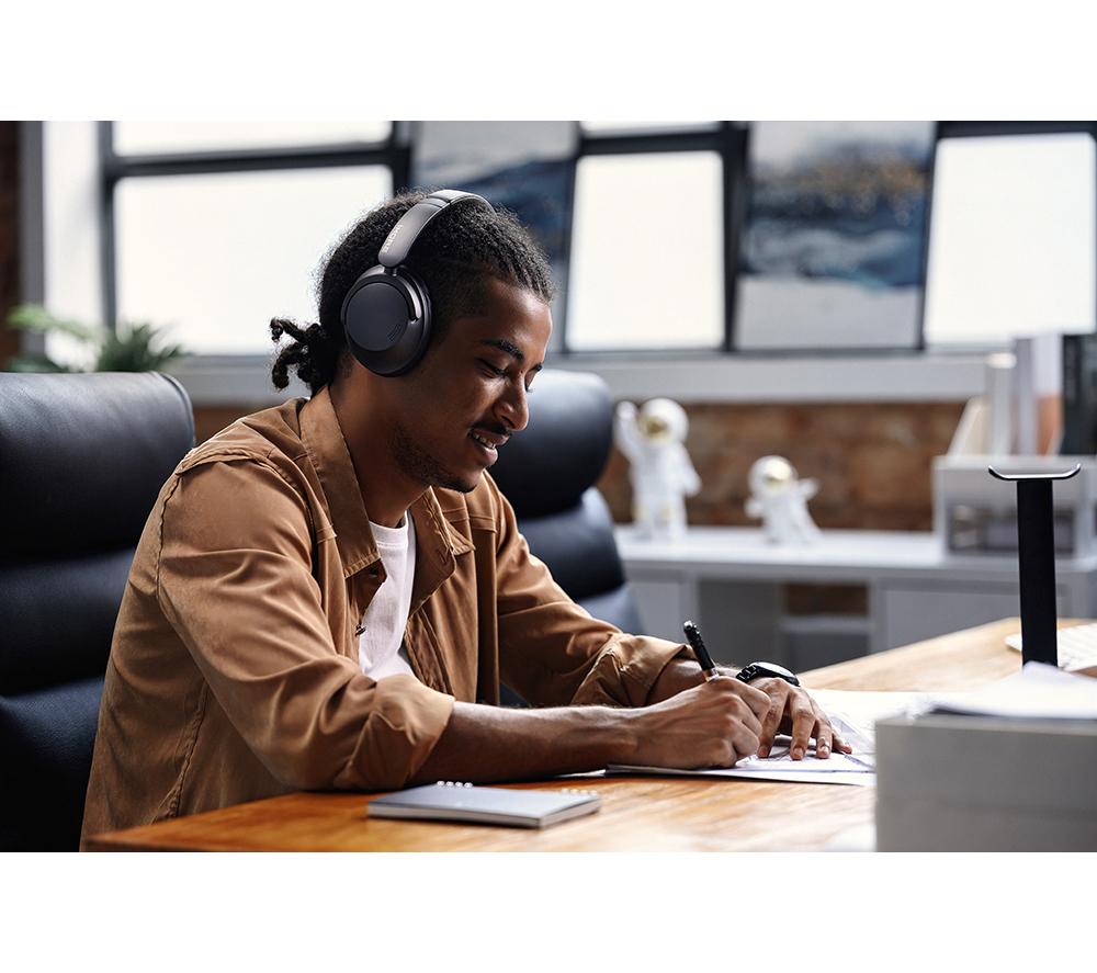 1MORE SonoFlow HQ50 Wireless Bluetooth Noise-Cancelling Headphones - Silver image number 13 of 20