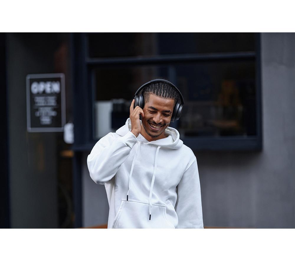 1MORE SonoFlow HQ50 Wireless Bluetooth Noise-Cancelling Headphones - Silver image number 14 of 20