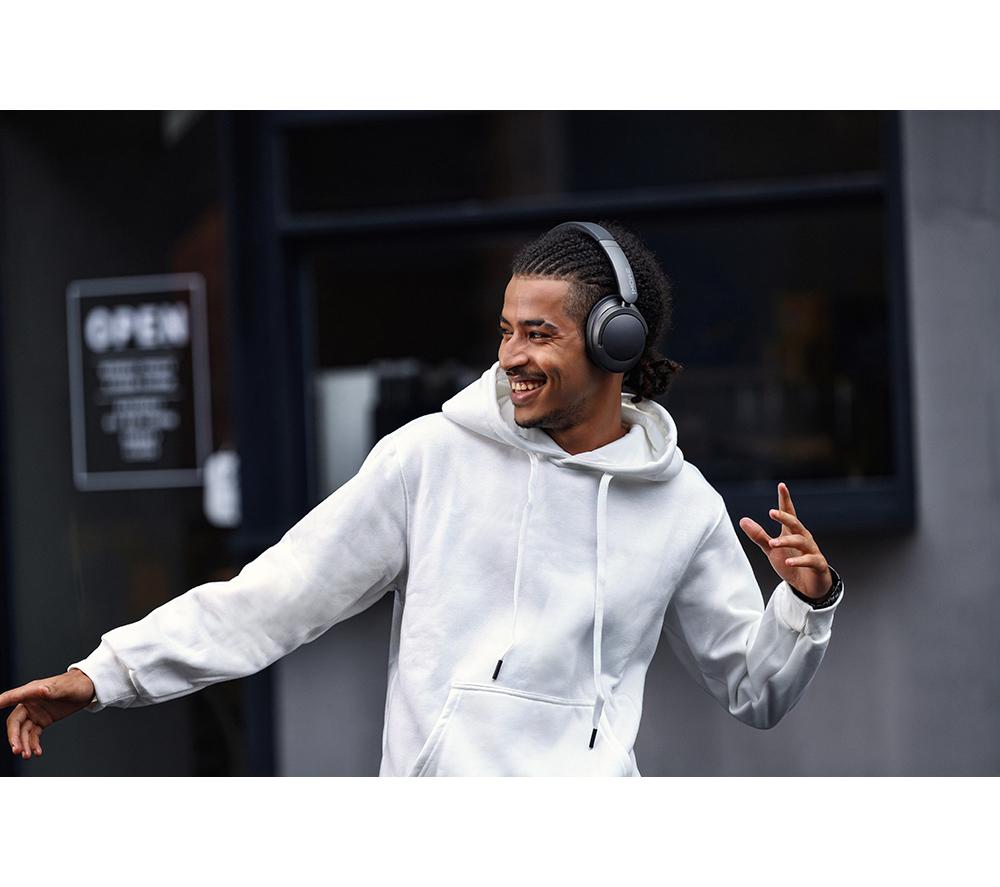 1MORE SonoFlow HQ50 Wireless Bluetooth Noise-Cancelling Headphones - Silver image number 15 of 20