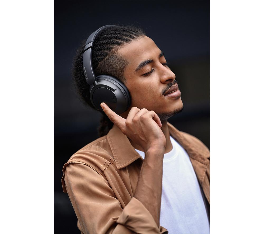 1MORE SonoFlow HQ50 Wireless Bluetooth Noise-Cancelling Headphones - Silver image number 18 of 20