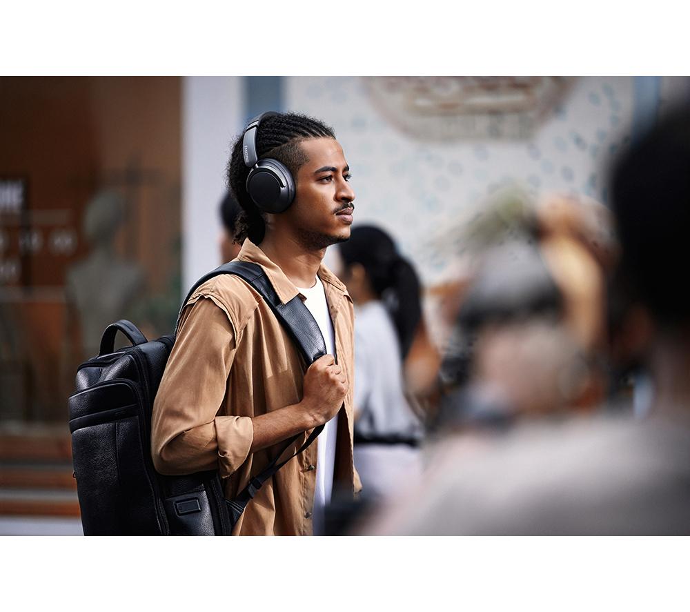 1MORE SonoFlow HQ50 Wireless Bluetooth Noise-Cancelling Headphones - Silver image number 20 of 20