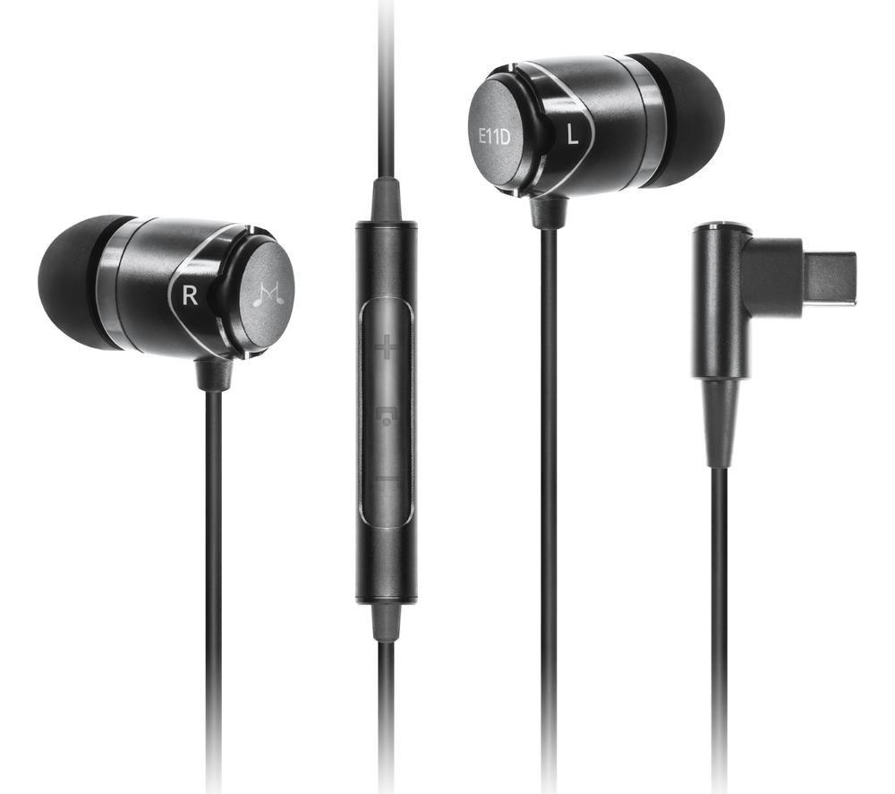 SOUNDMAGIC E11D Earphones - Black image number 2 of 6