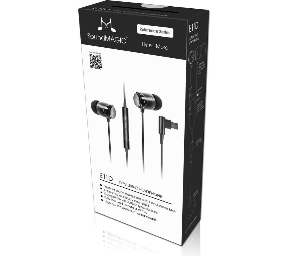 SOUNDMAGIC E11D Earphones - Black image number 6 of 6