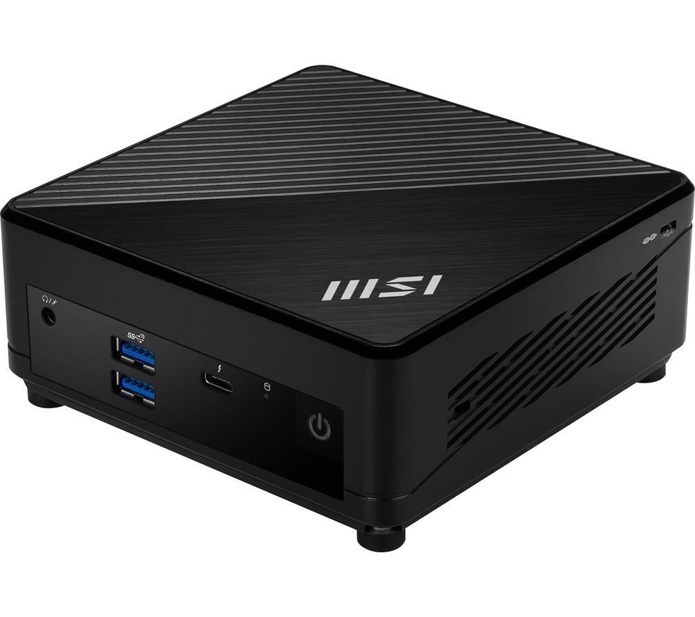 MSI Cubi 5 Mini Desktop PC - Intel®Core™ i7, 512 GB SSD, Black, Black