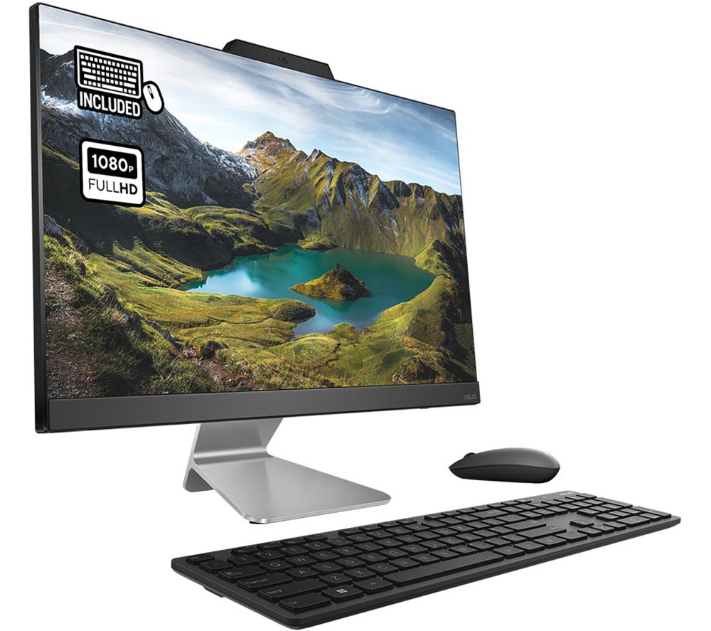 ASUS A3402 23.8" All-in-One PC - Intel Core i3, 512 GB SSD, Black