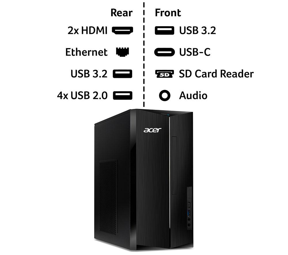 Buy ACER Aspire TC-1785 Desktop PC - Intel® Core™ i7, 1 TB SSD