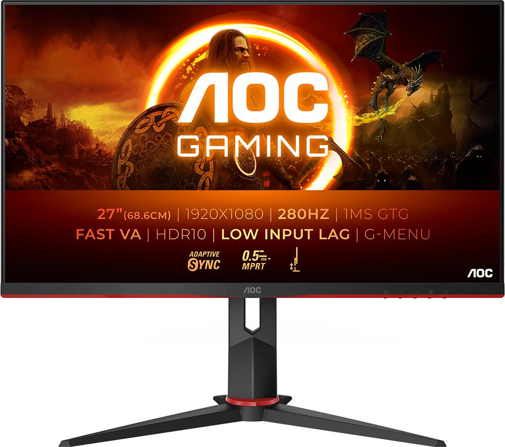Aoc 27G2zn3/Bk Full Hd 27" Va Wled Gaming Monitor - Black, Black