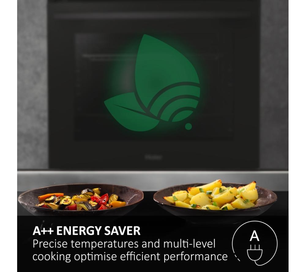HAIER Air Fry ID Series 2 H6 ID25G3YTB1 Electric Pyrolytic Smart Oven - Black image number 5 of 18