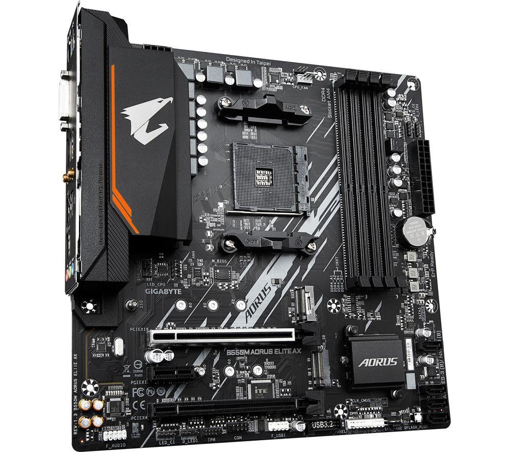GIGABYTE Aorus Elite AX B550 AM4 Motherboard