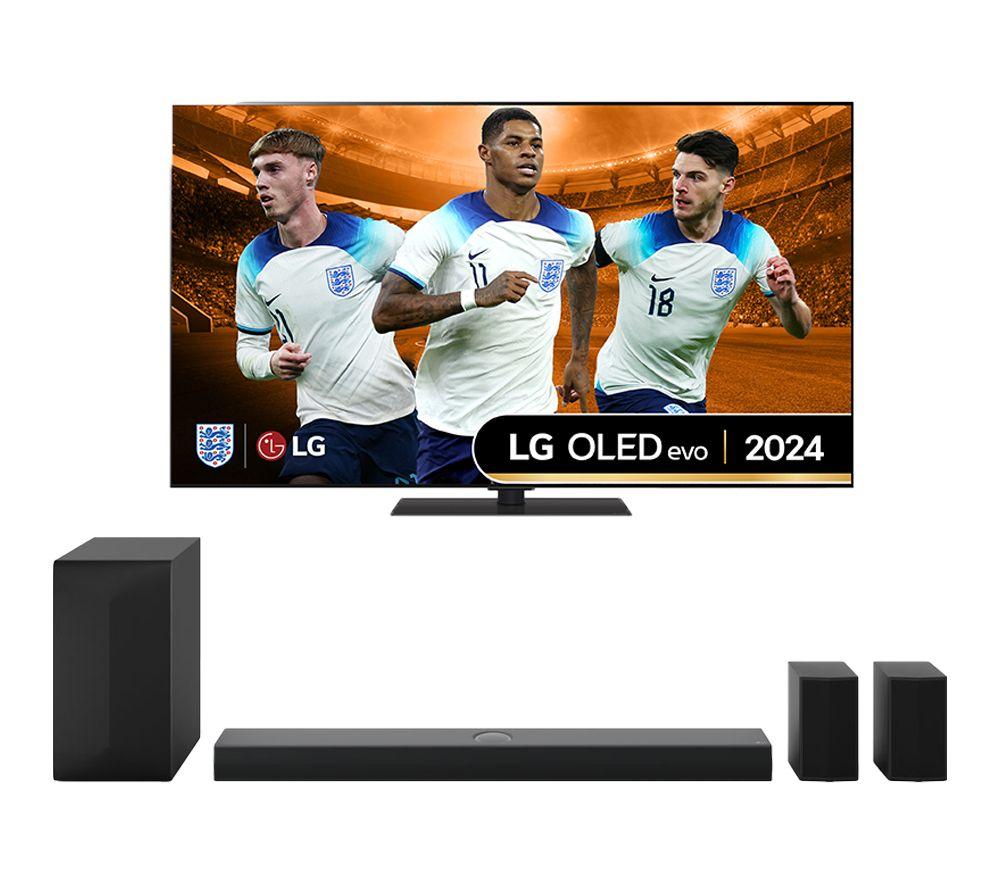 65 Lg OLED65G46LS  Smart 4K Ultra HD HDR OLED TV with Amazon Alexa & US70TR 5.1.1 Wireless Sound Ba