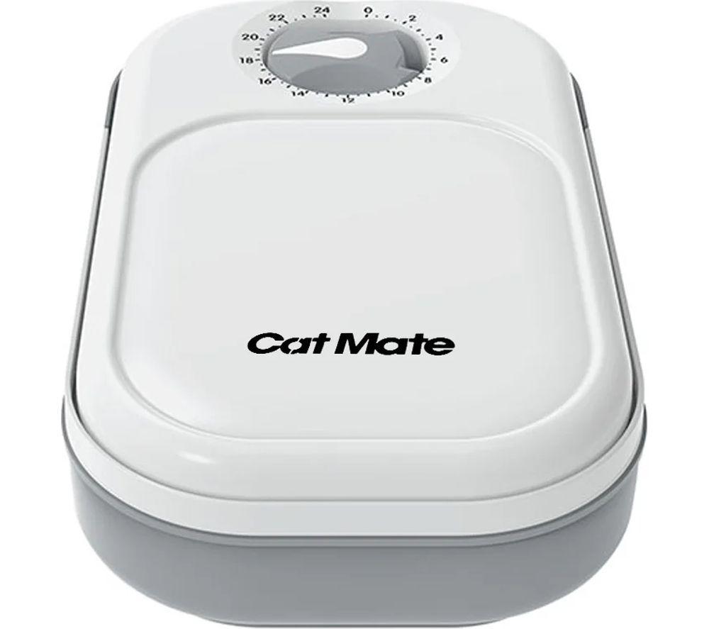 CLOSER PETS Cat Mate C100 Automatic Pet Feeder - White