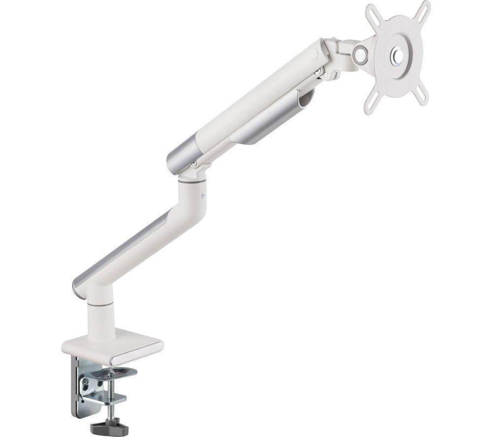 ESSENTIALS Full Motion 32inch Monitor Desk Mount - White