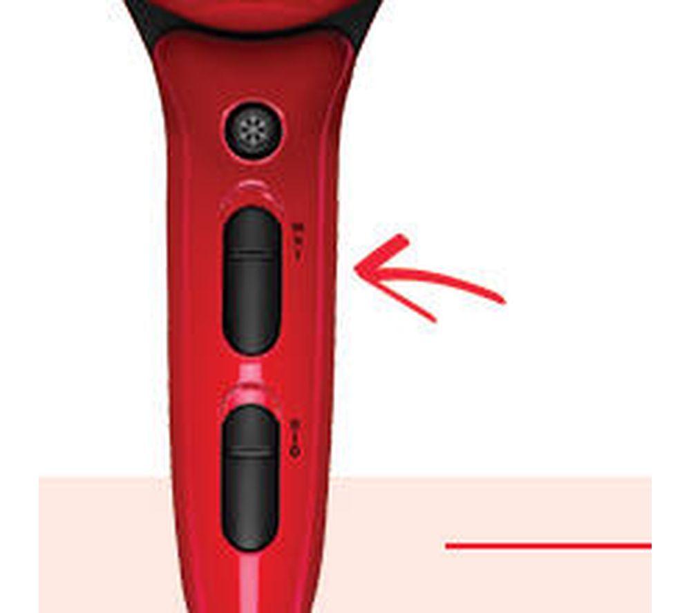 REVLON Airflow Control Hair Dryer - Red image number 5 of 6