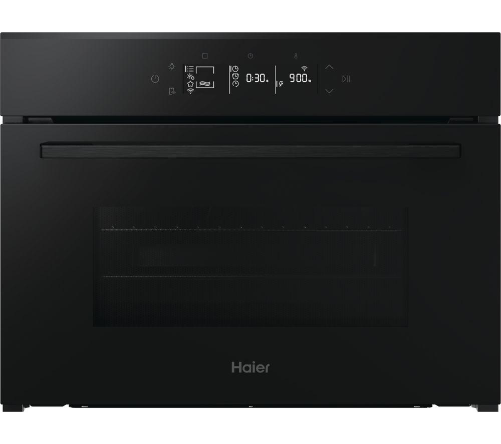 HAIER H4MWID29G6NQB Built-in Combination Microwave - Black, Black