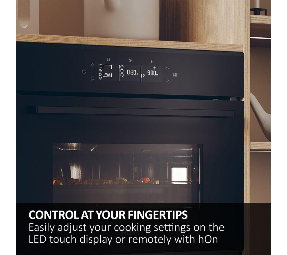 HAIER H4MWID29G6NQB Built-in Combination Microwave - Black image number 3 of 12