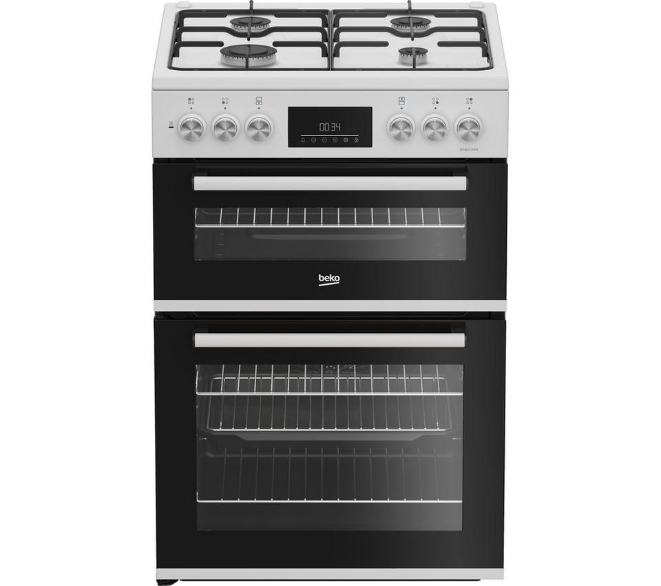 BEKO Pro FDD6231W 60 cm Dual Fuel Cooker - White
