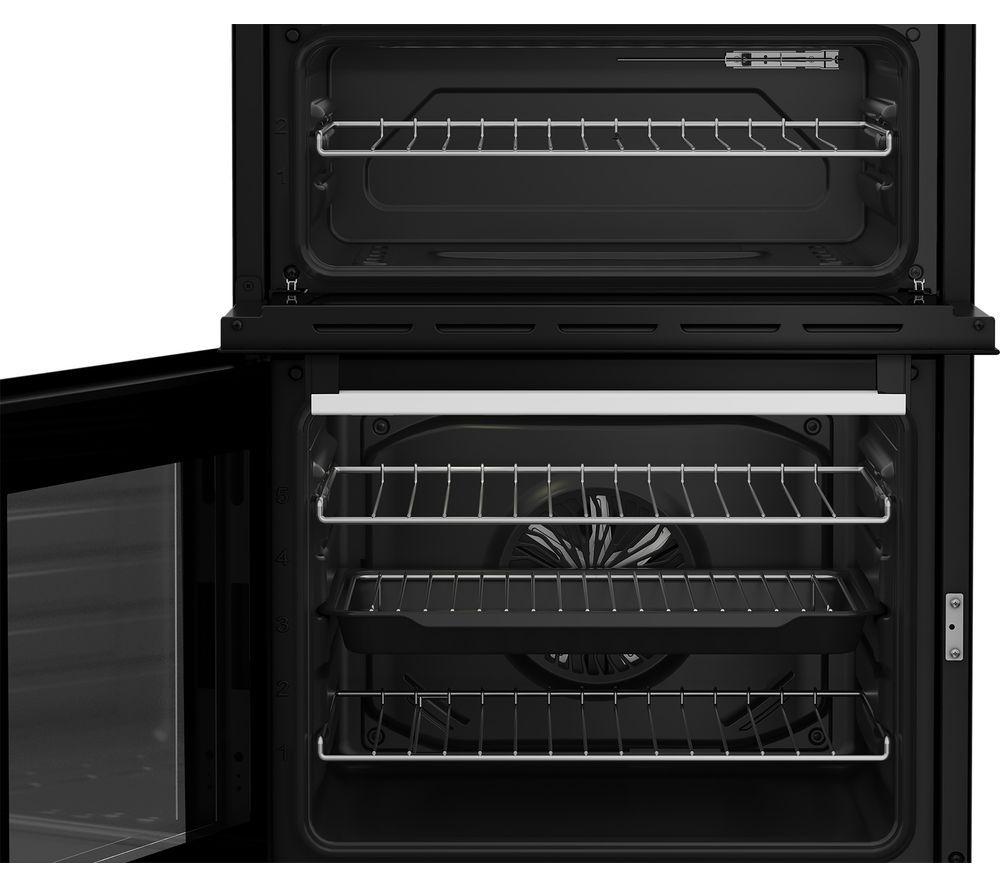 BEKO Pro FDD6231W 60 cm Dual Fuel Cooker - White image number 2 of 5