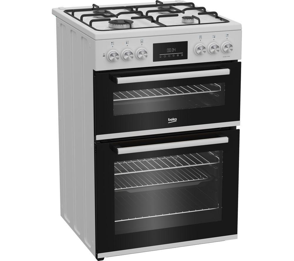BEKO Pro FDD6231W 60 cm Dual Fuel Cooker - White image number 3 of 5